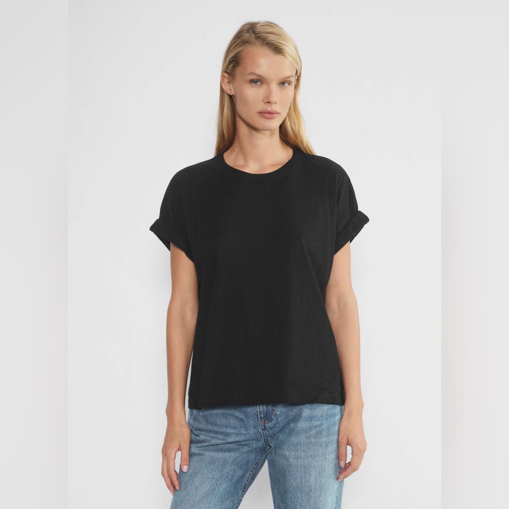 TNA 100% Cotton Black Short Sleeve Tee - Picture 3 of 12